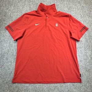 Nike‎ Pullover Mens XXL Red Stanford University Dri-FIT CQ5278-698
